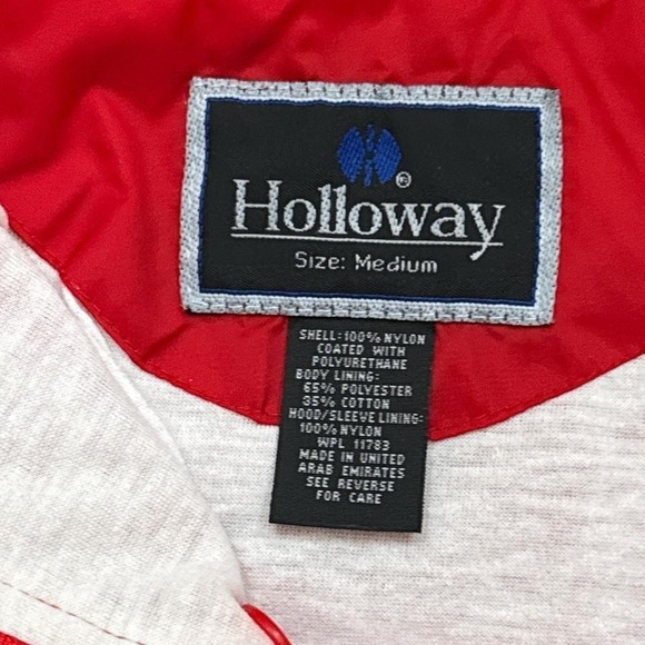 Holloway Ohio State Buckeyes Windbreaker Jacket Medium - Picture 4 of 7